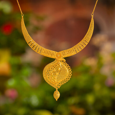 Godna Muse Gold Necklace Set