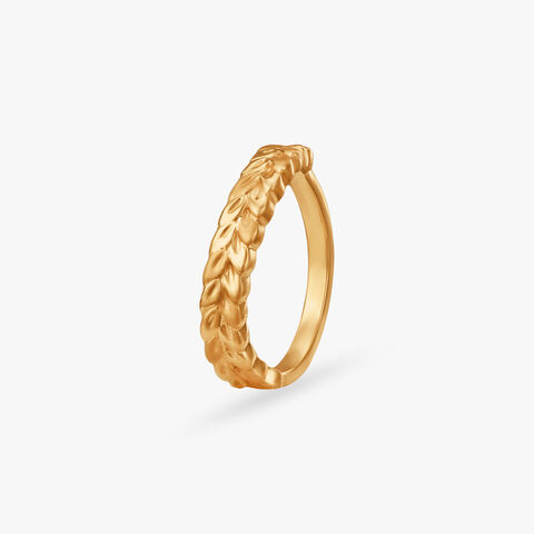 Tiny Trail Gold Ring for Kids