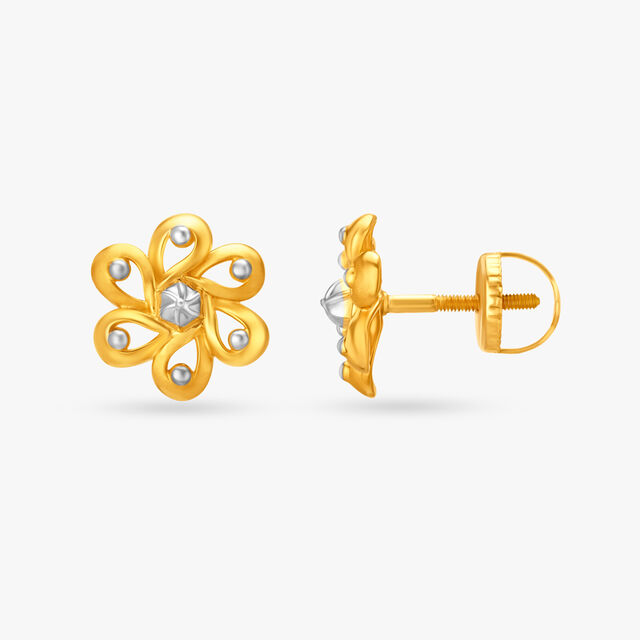 Floral Panache Stud Earrings,,hi-res image number null