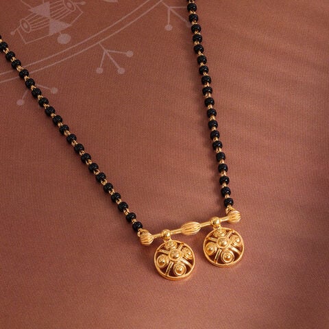 Eternal Circle 22 Kt Gold Vati Mangalsutra