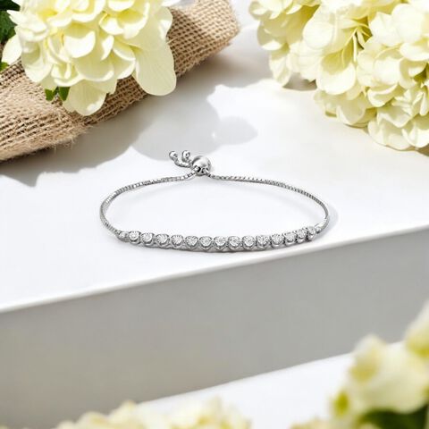 Radiant Charm Diamond Bracelet