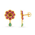 Enchanted Meadow Ruby and Emerald Drop Earrings,,hi-res image number null