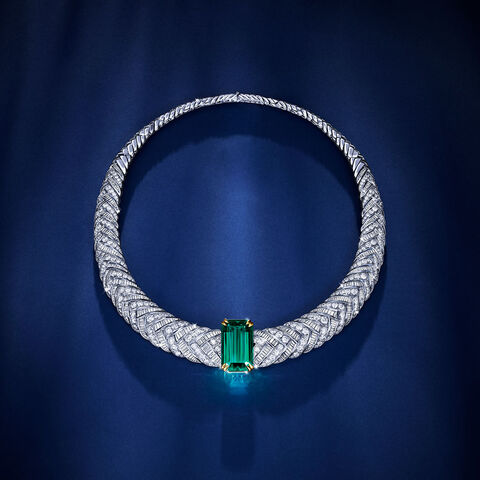 Serpent Majesty Diamond Necklace Set