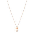 Knot-inspired 14kt Rose Gold Pendant with Chain,,hi-res image number null