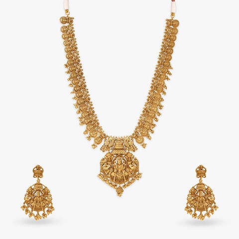 Devi Coin Gold Necklace Set