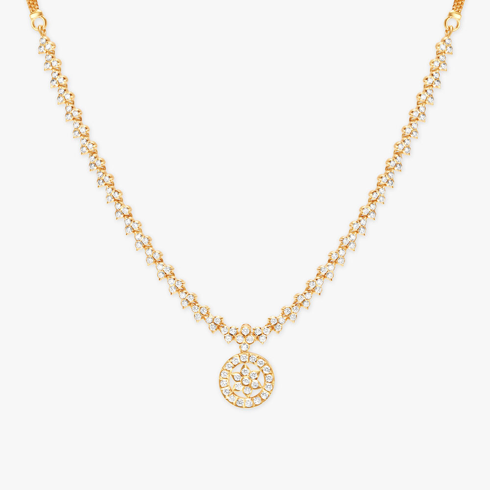 Tanishq online diamond necklace shop