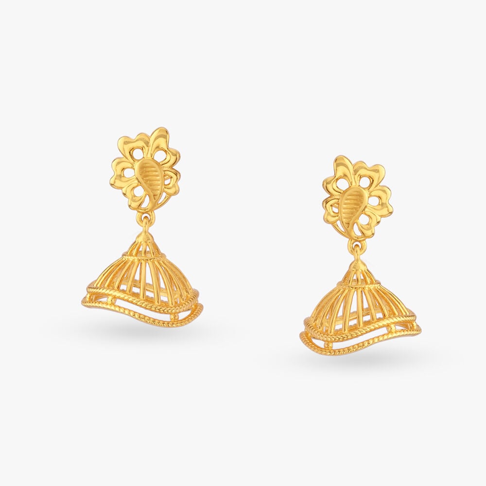 Buy Gold Diamond Earrings for Men Women Online Tanishq