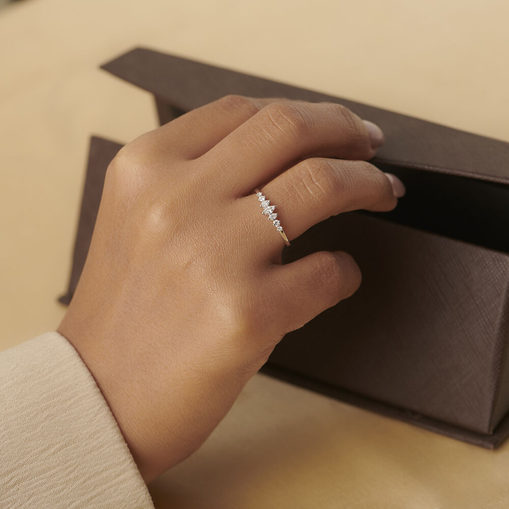 Lovely Marquise Diamond Ring