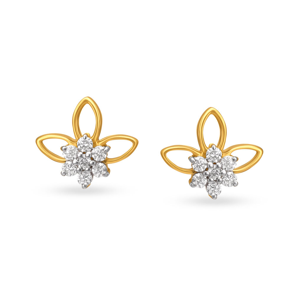 Buy Malabar Gold Earring ERDZL30077 for Kids Online | Malabar Gold &  Diamonds