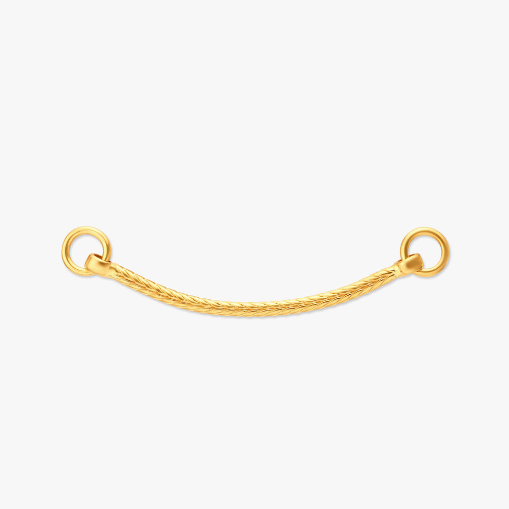 Tanishq gold ear chain designs with price discount