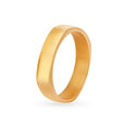 Contemporary Geometric Gold Ring for Men,,hi-res image number null