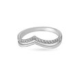 Exquisite White Platinum Finger Ring,,hi-res image number null