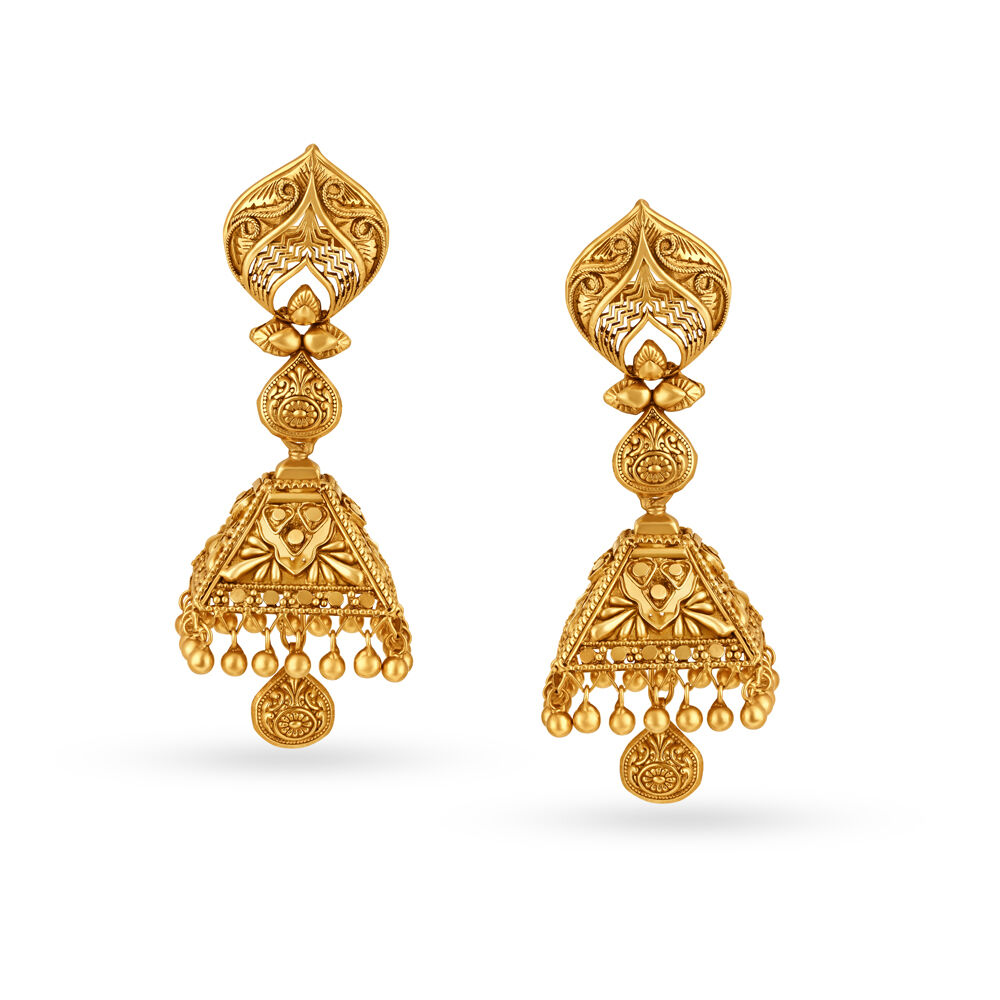 Square jhumka discount