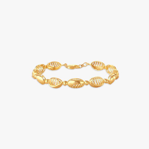 Royal Crest Gold Bracelet