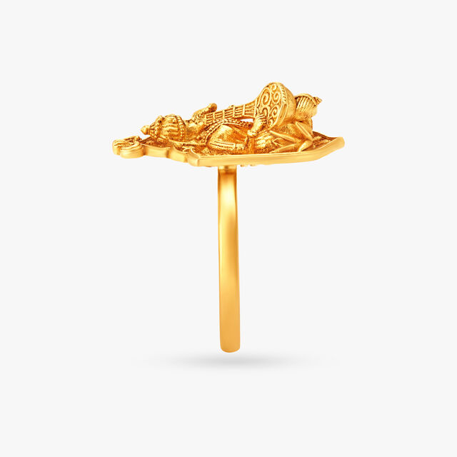 Mystical Goddess Saraswati Ring,,hi-res image number null