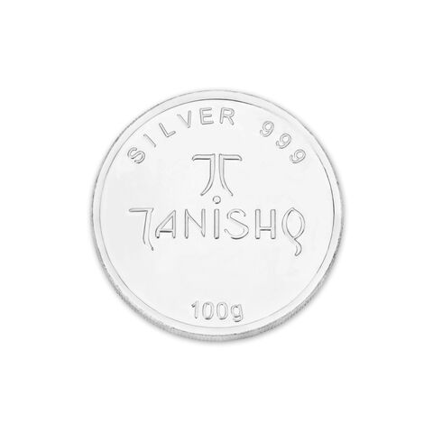 Sitting Laxmi 100 Gram 999 Purity Silver Coin