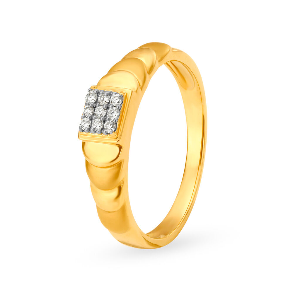 Tanishq diamond ring for gents top