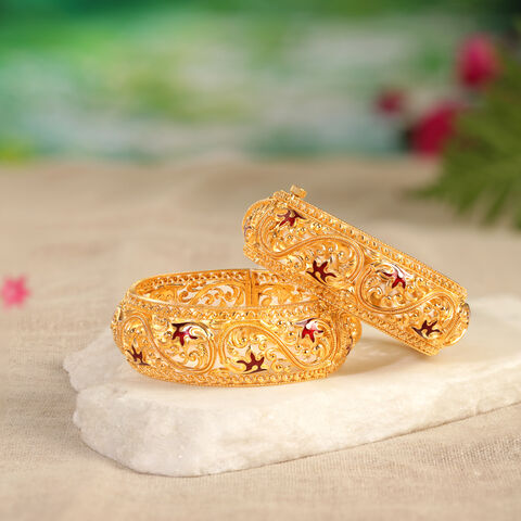 Sonar Likhon Choor Gold Bangles