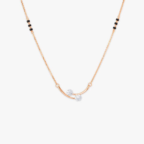 Elegant Duo Diamond Mangalsutra