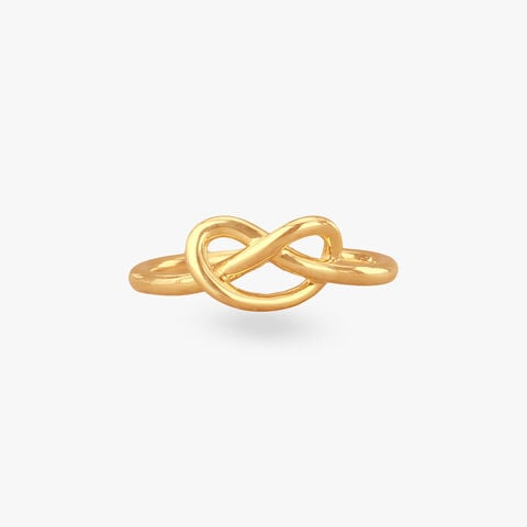 Eternal Loop Gold Ring
