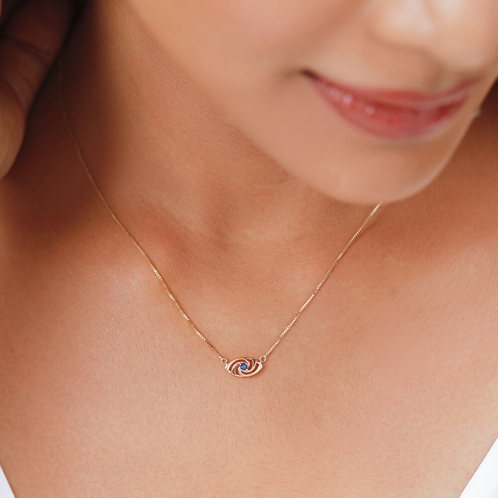 Evil eye store pendant tanishq