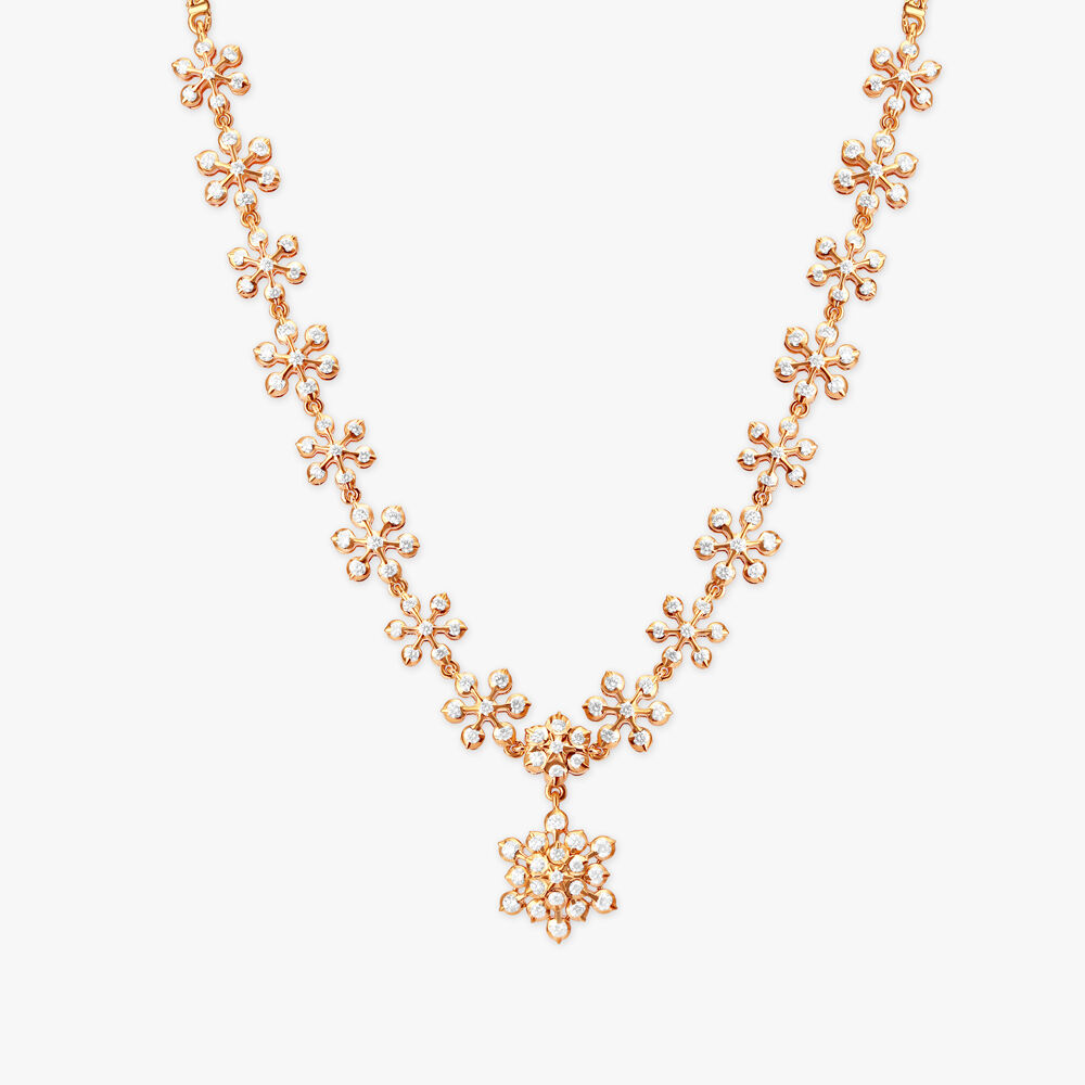 Diamond necklace of tanishq shop