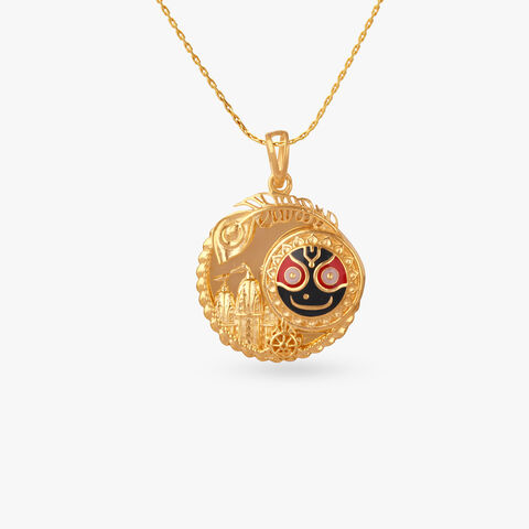 Jagannath Glory Gold Pendant