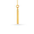 Honeycomb Style Gold Pendant For Men,,hi-res image number null