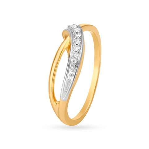 Dainty Eclectic Diamond Ring