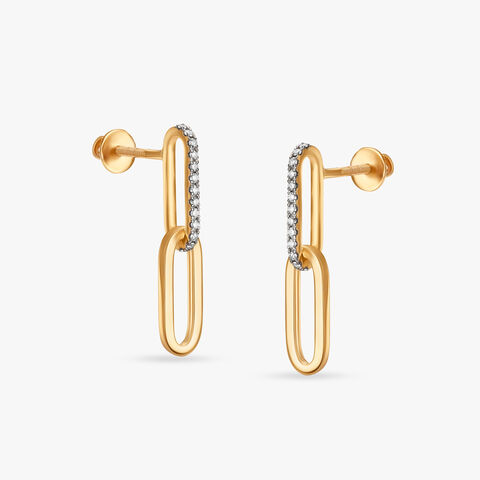 Sweet Joy Diamond Drop Earrings