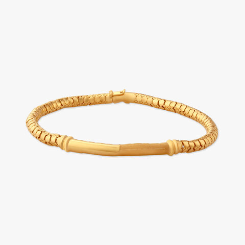 Timeless Armor Gold Bracelet for Men