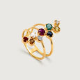 Chic Fusion 14KT Navaratna Finger Ring,,hi-res image number null