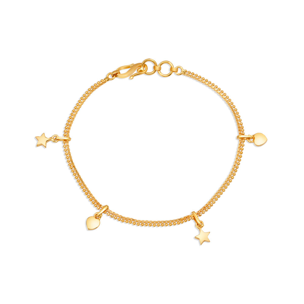 Marvellous Artistic Gold Bracelet