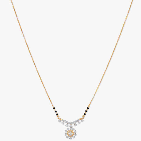 Divine Glow Diamond Mangalsutra