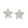Starry Gold and Diamond Stud Earrings,,hi-res image number null