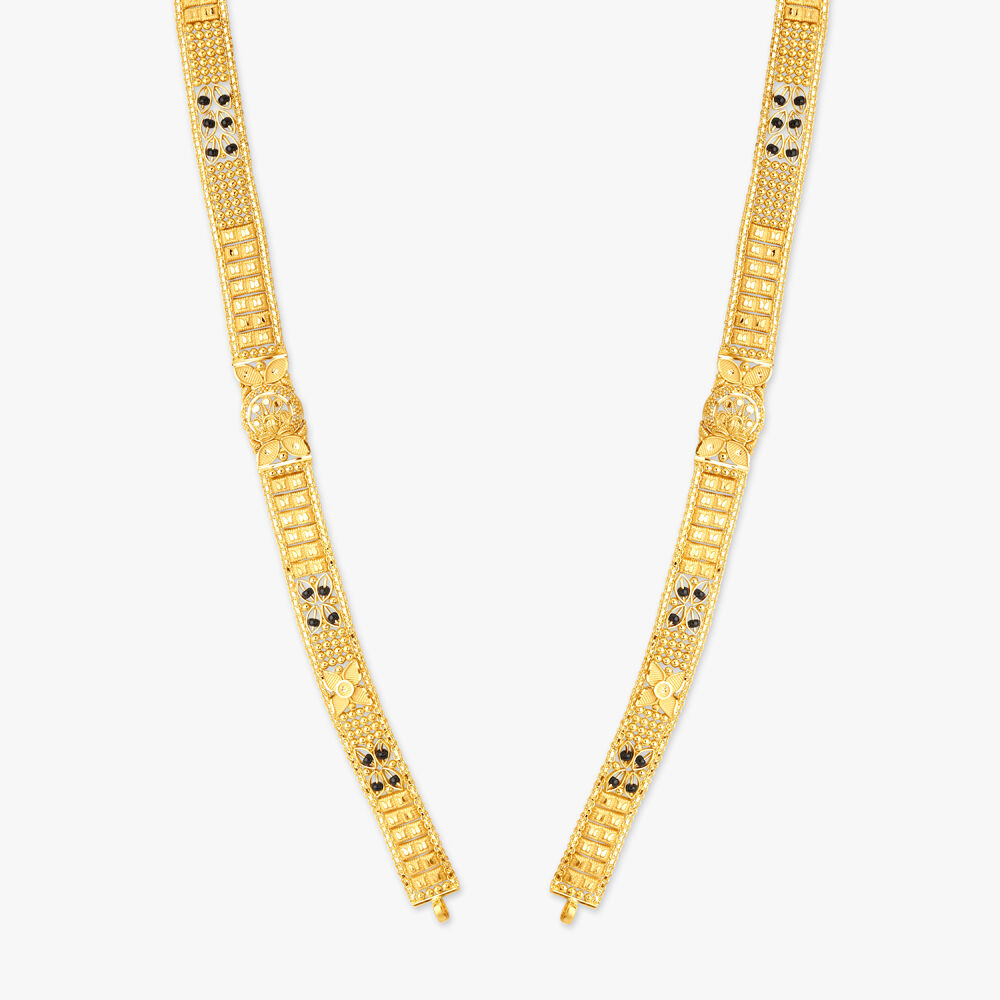 Gold mangalsutra long chain designs on sale