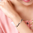 14 KT Yellow Gold Moonchild Diamond Bracelet,,hi-res image number null