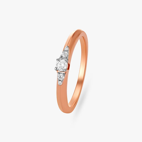 Timeless Sparkle Diamond Finger Ring