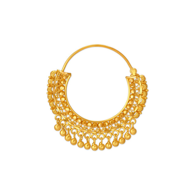 Majestic Filigree Nose Pin,,hi-res image number null