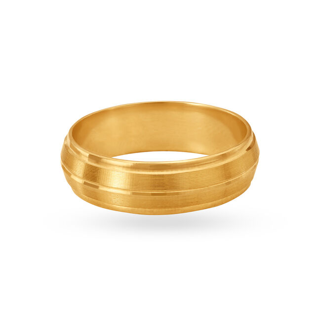 Classy 22 Karat Yellow Gold Finger Ring,,hi-res image number null