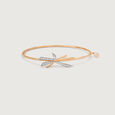 Stellar Radiance 14KT Diamond Bangle,,hi-res image number null