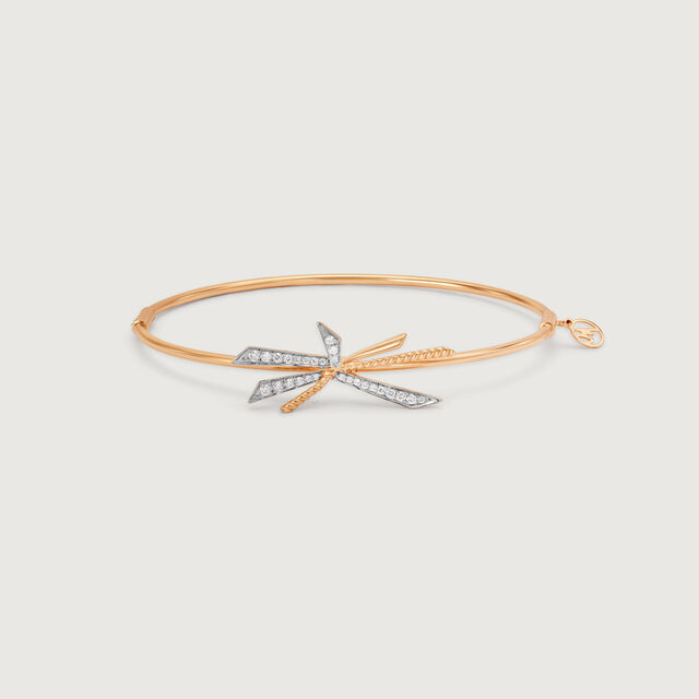 Stellar Radiance 14KT Diamond Bangle,,hi-res image number null