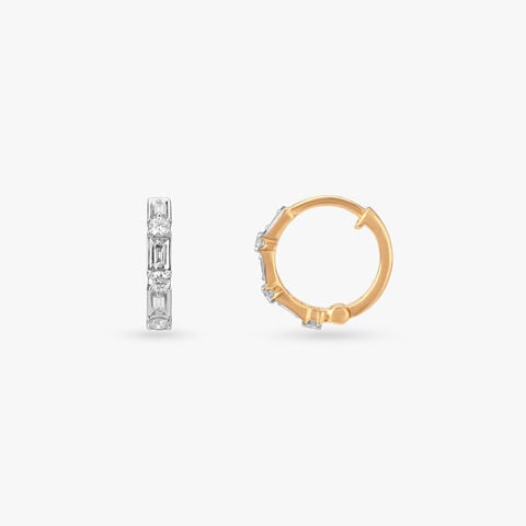 Modern Mosaic Diamond Nose Pin
