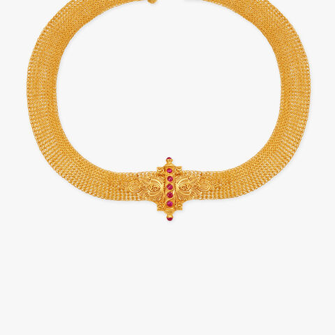 Majestic Temple Necklace Set