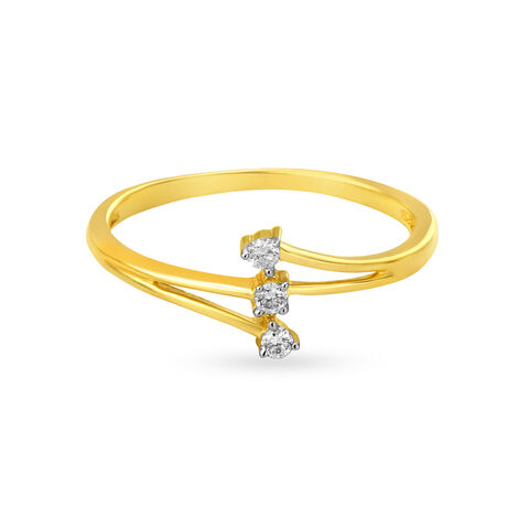Accentuated Eternity Diamond Finger Ring