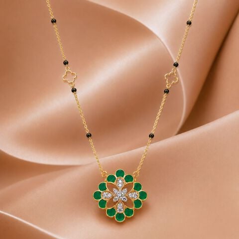 Petal Symphony Diamond Mangalsutra