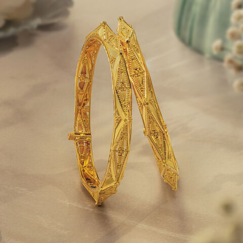Mithila Muse Gold Bangles