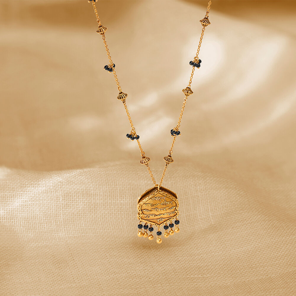 Tanishq jewellery long mangalsutra hot sale