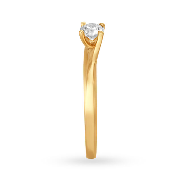 Classic Rose Gold and Diamond Ring,,hi-res image number null