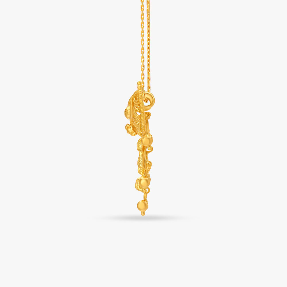 Jitiya design in on sale tanishq
